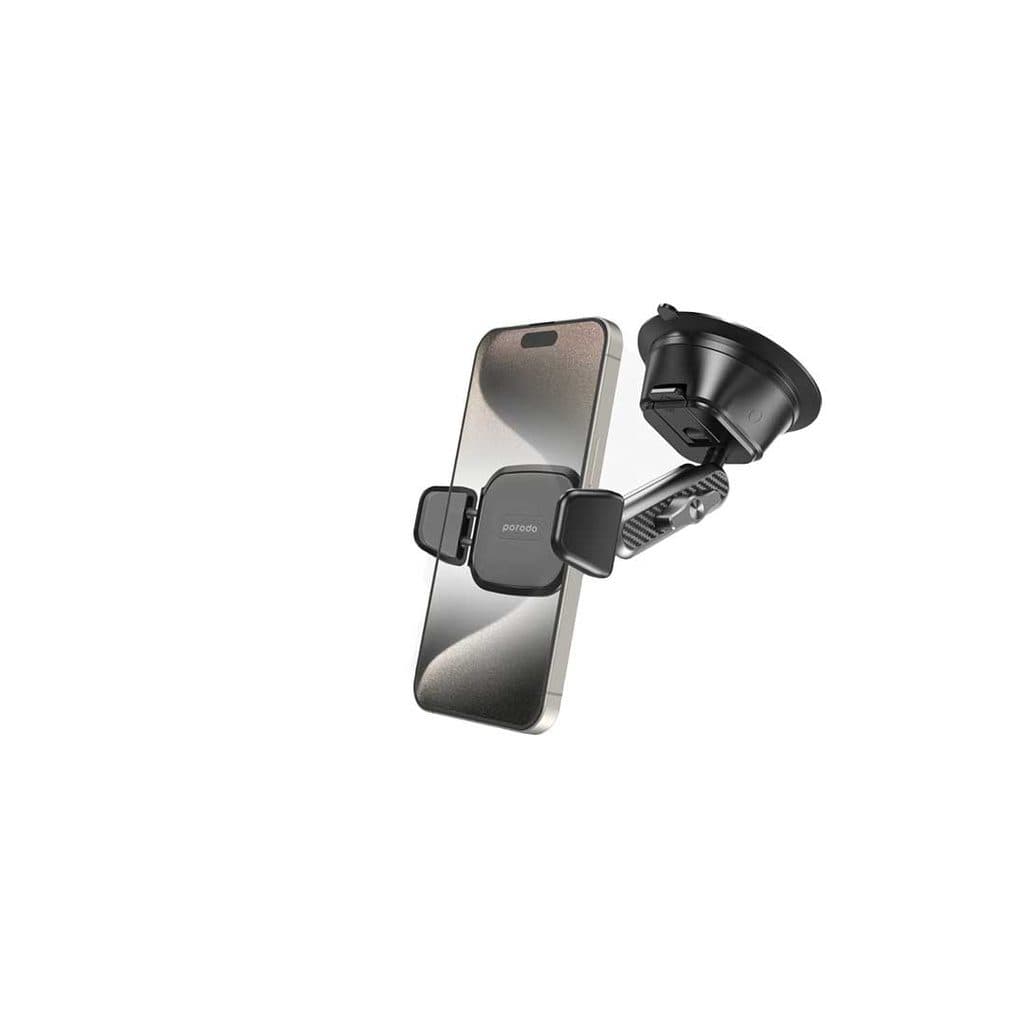 Porodo Multi-Joint Windshield Mount Universal Cradle