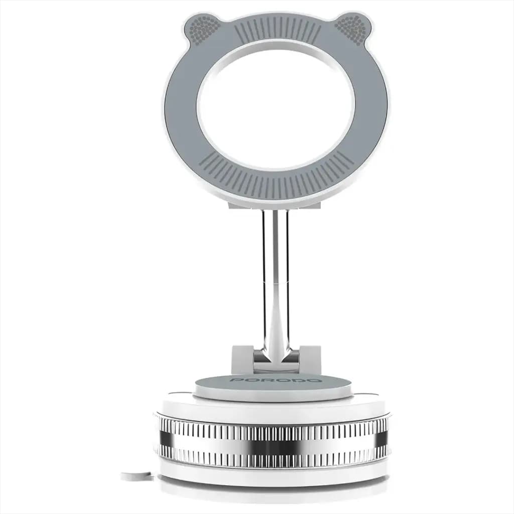 Porodo Adjustable Ring Light with Phone Holder