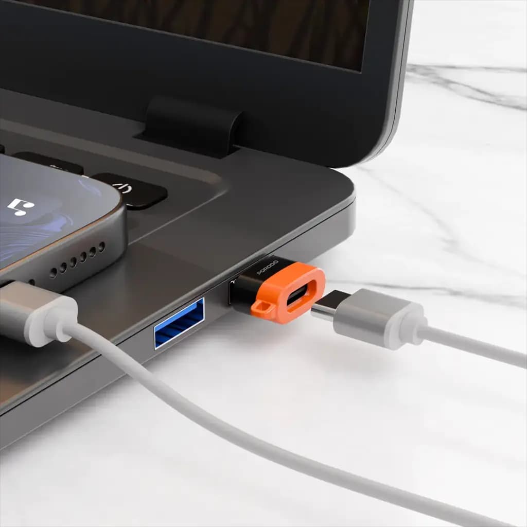 Porodo SnapCharge USB-A to USB-C Converter