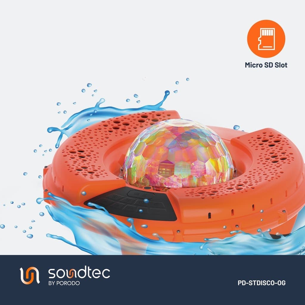Porodo Soundtec Aqua Blast Floating Wireless Speaker