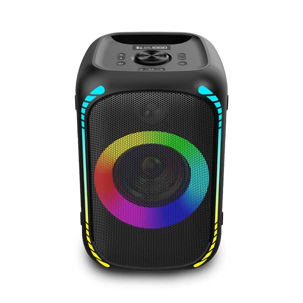 Porodo Soundtec Party Speaker 200W with 5.25" Woofer 2" Tweeter and FM