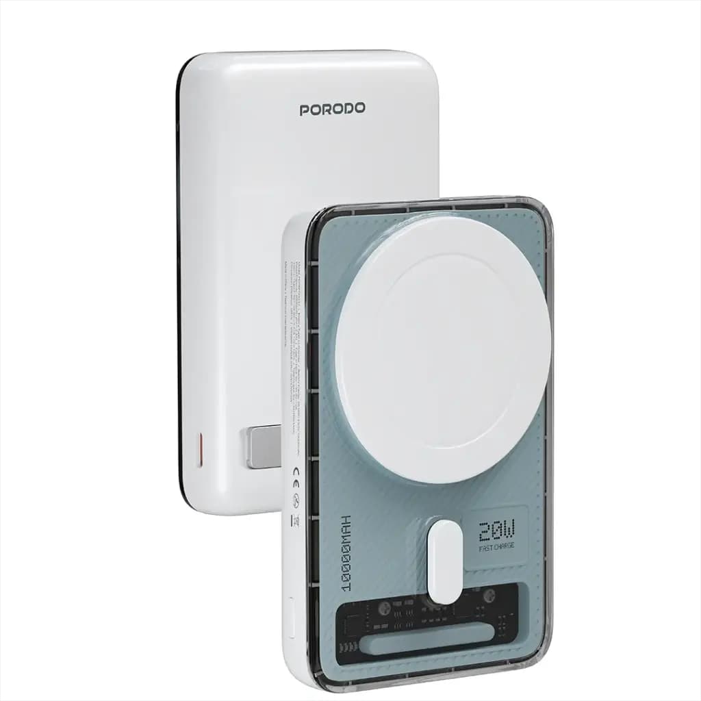 Porodo SOVO 10000mAh MagSafe Power Bank with Charging LED