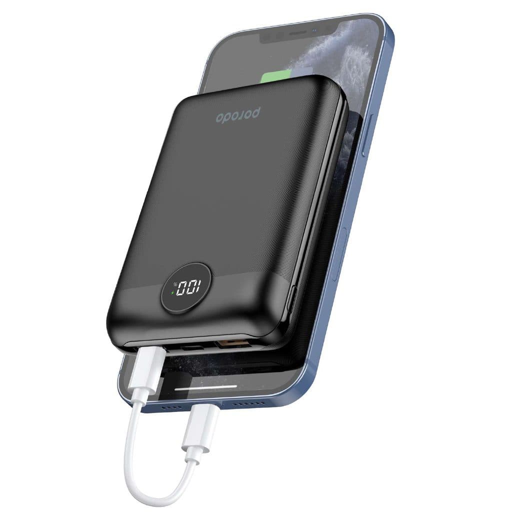 Porodo Super Compact 20W PD & QC3.0 Power Bank 20000mAh With 3-Output Fast Charging