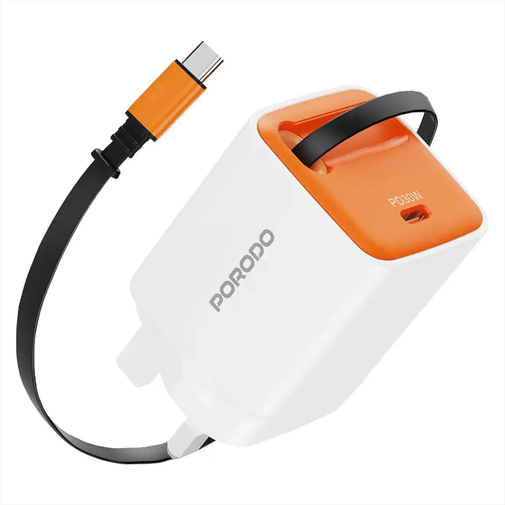Porodo Tezpatro 30W GaN Charger