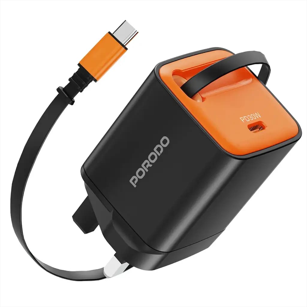 Porodo Tezpatro 30W GaN Charger
