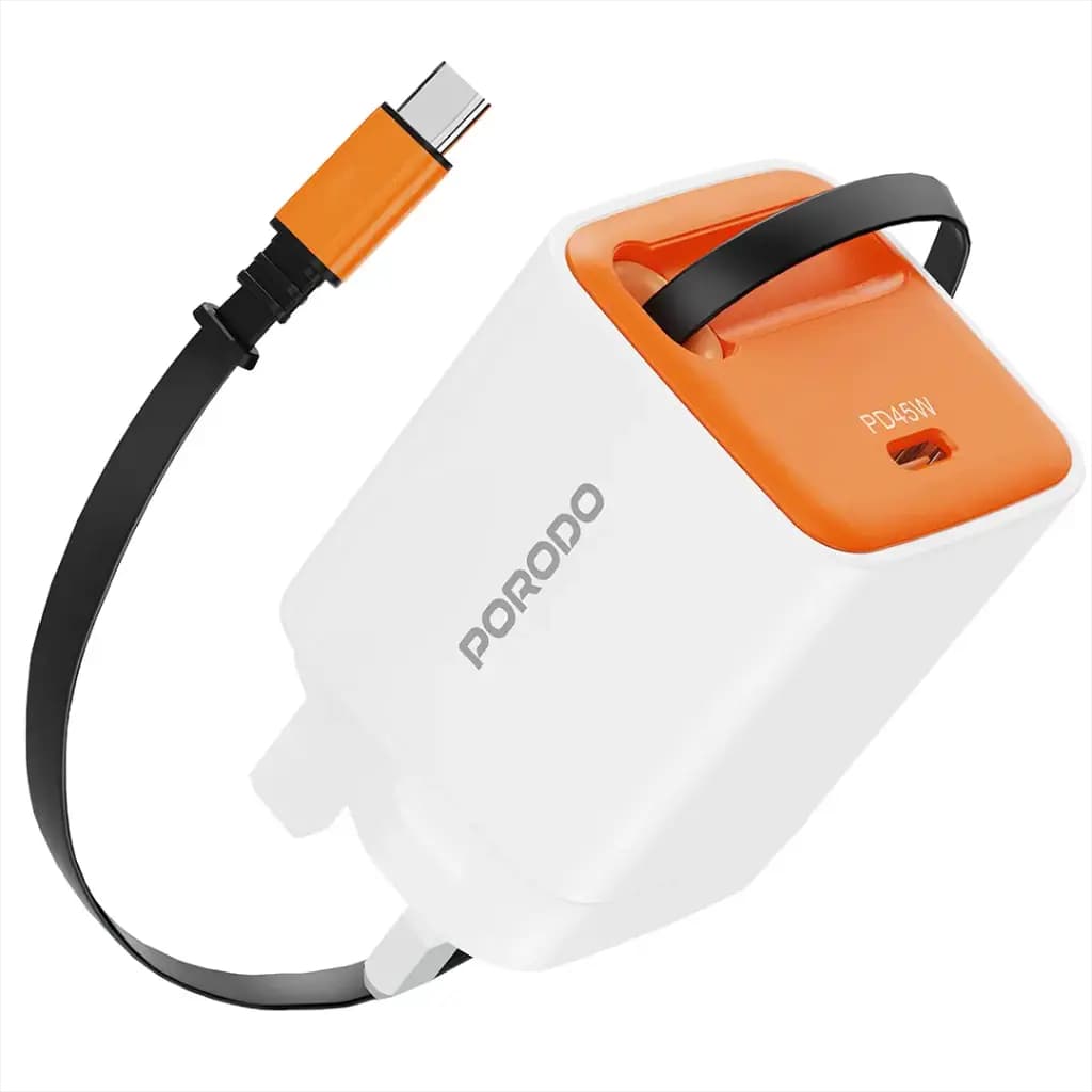 Porodo Tezpatro 45W GaN Charger