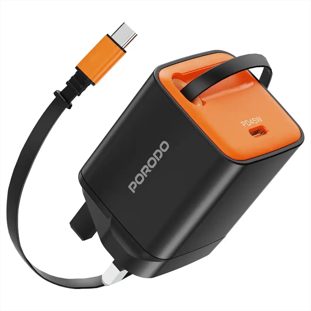 Porodo Tezpatro 45W GaN Charger