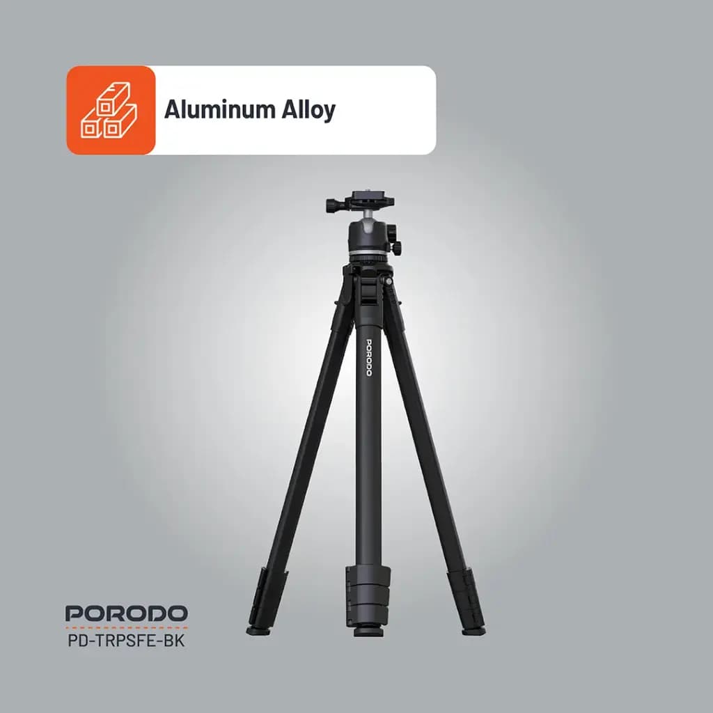 Porodo Ultra-Light Aluminum Tripod