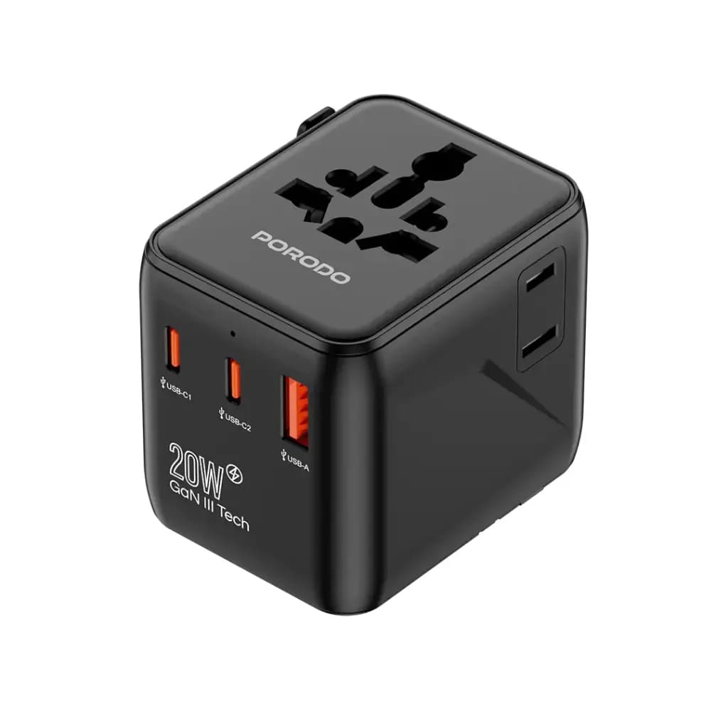 Porodo Universal Travel GaN Quick Charger
