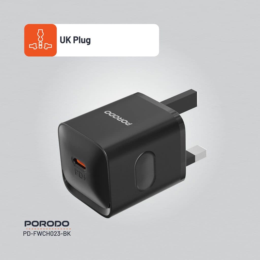 Porodo USB-C Power Delivery Wall Charger