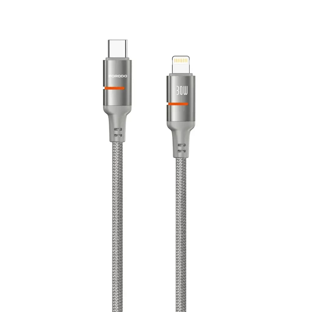 Porodo USB-C to Lightning LED Light Cable