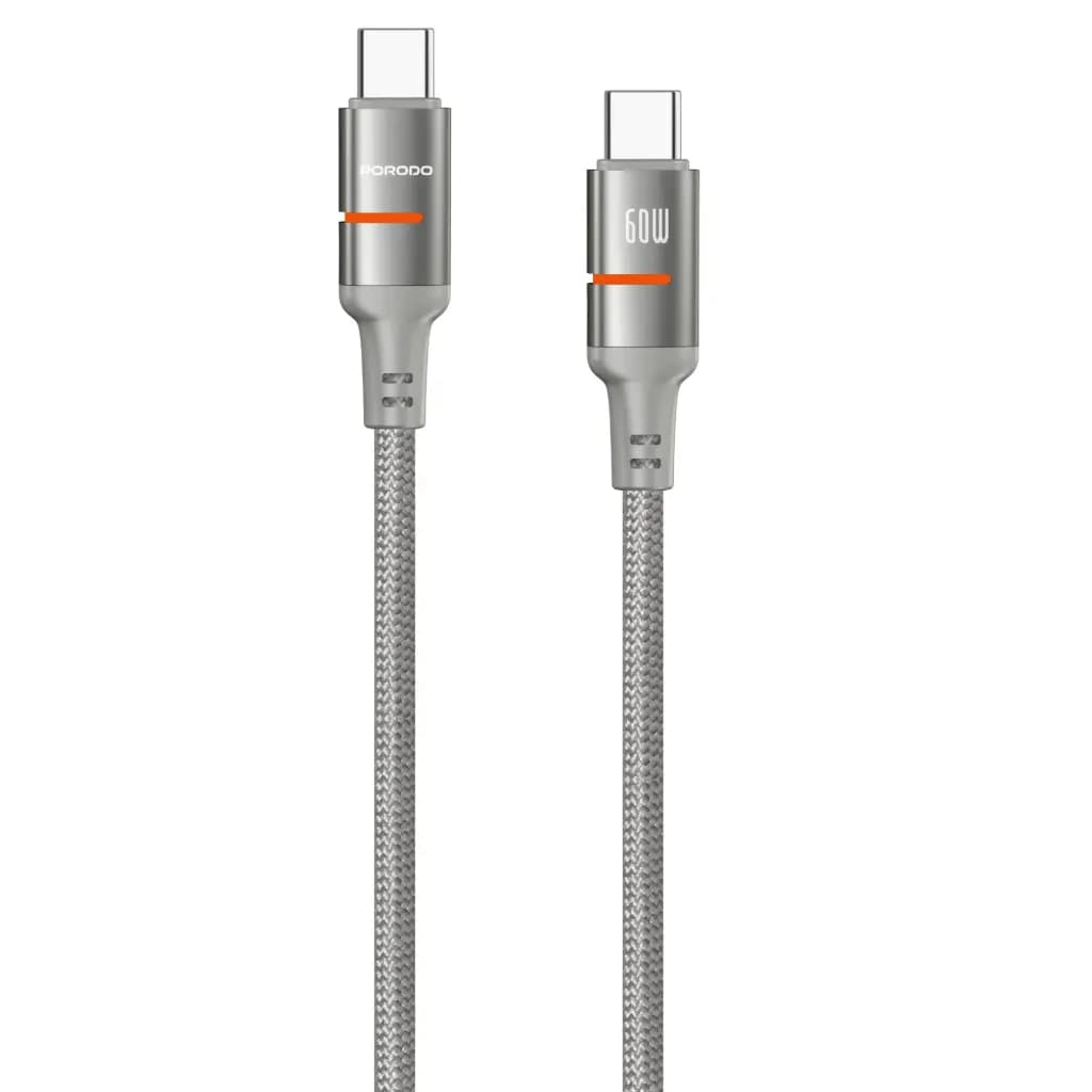 Porodo USB-C to USB-C LED Light Cable