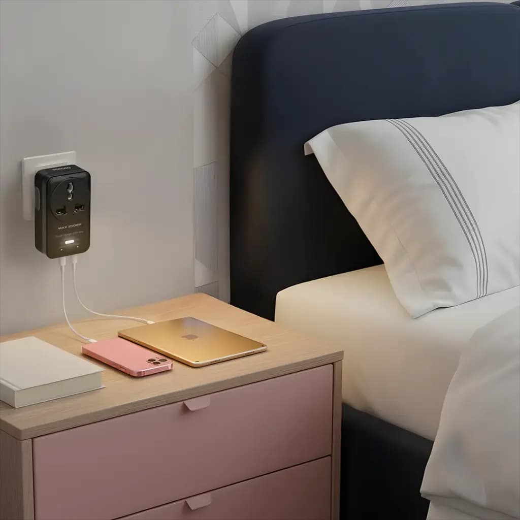 Porodo Velocitas Universal AC Wall Socket