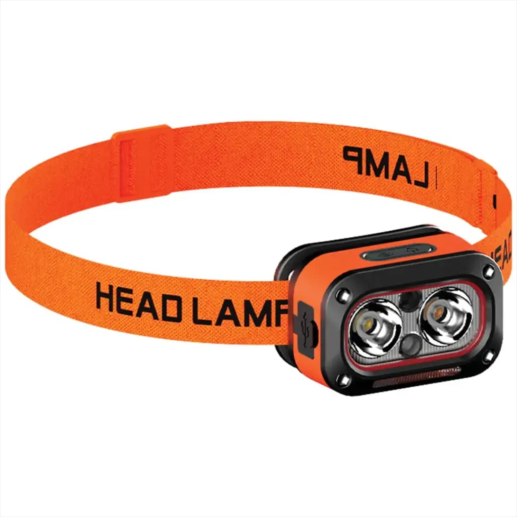 Porodo Wave-Sensor Rechargeable LED Headlamp
