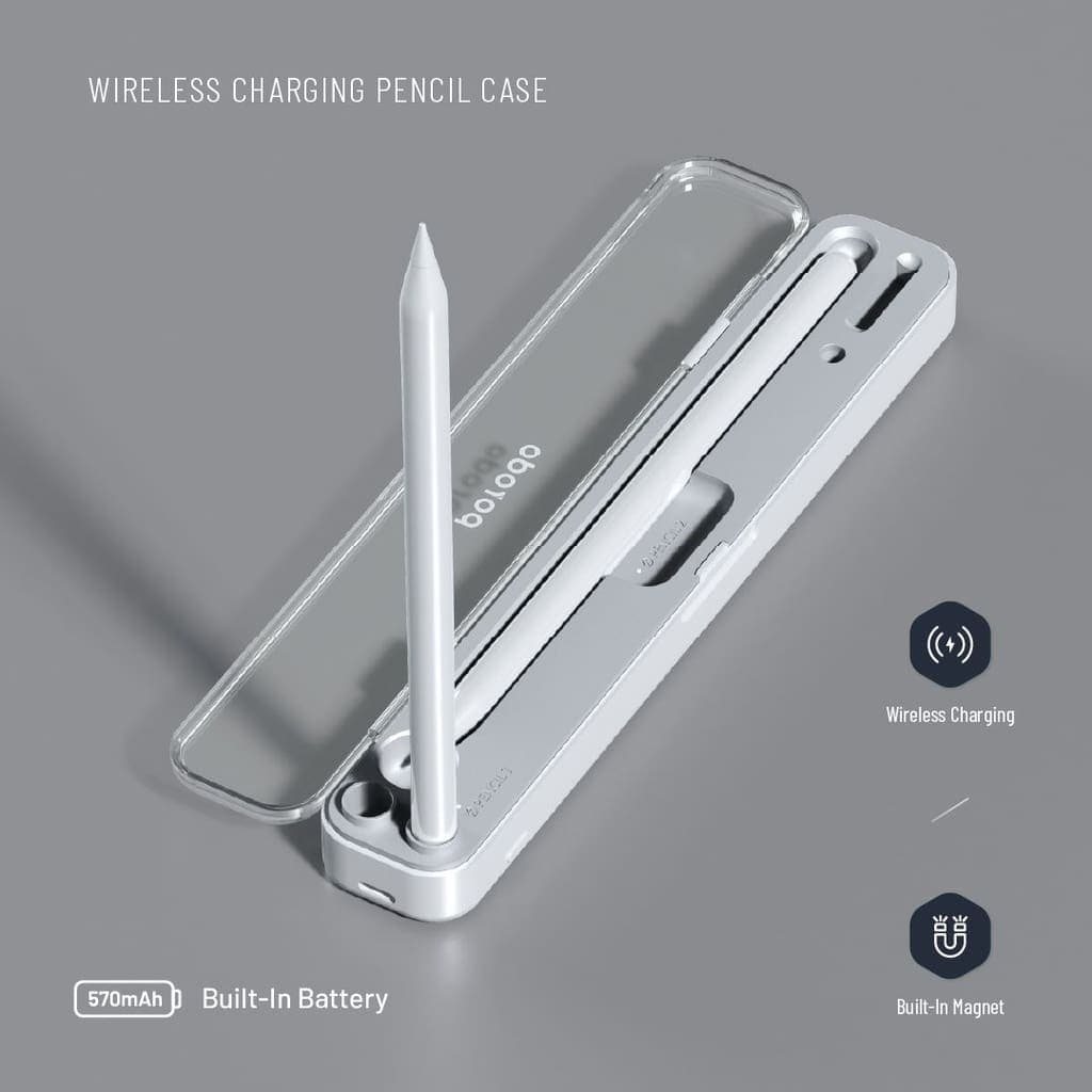 Porodo Wireless Charging & Storage Case for Pencil 1 & 2