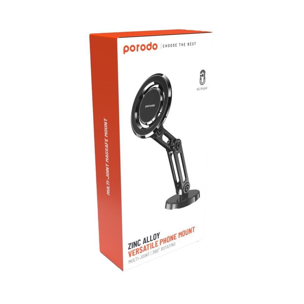 Porodo Zinc Alloy Versatile Phone Mount
