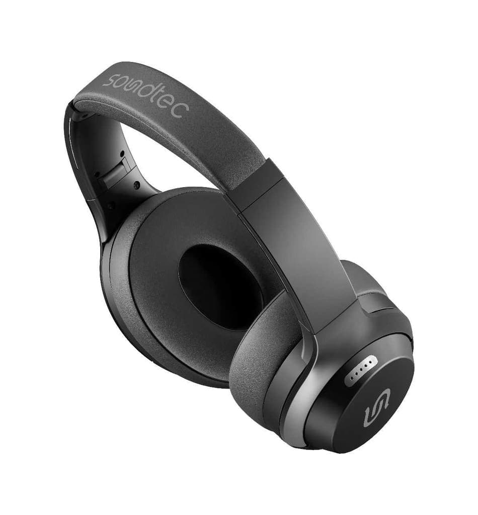 Soundtec By Porodo HUSH Wireless ANC Headphone Eliminate Exterior Noise and Immerse in Tranquility