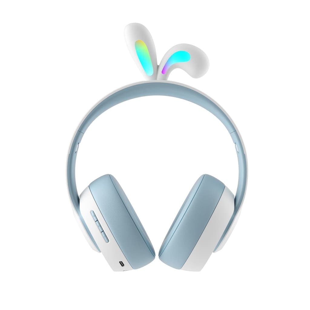 Soundtec By Porodo Kids Wireless Headphone Rabbit Ears LED Lights