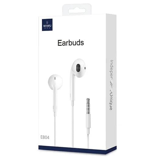 Wired Earbuds with Inline Remote and Mic