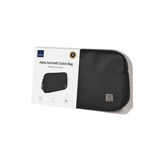 WiWU Phantom Numeric Clutch Bag - Black