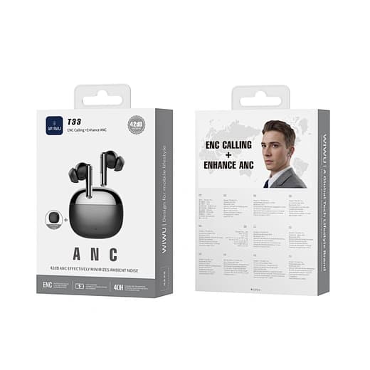 True Wireless Bluetooth Earbuds with Charging Case