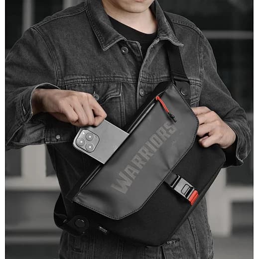 WiWU Warriors Messenger Bag X - Black