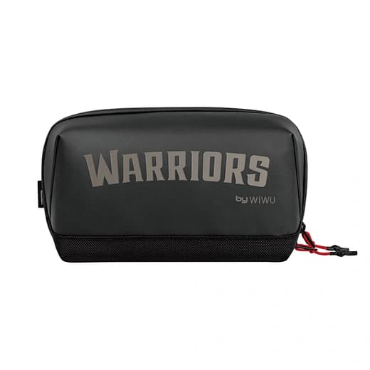 Warriors Black Travel Organizer Pouch