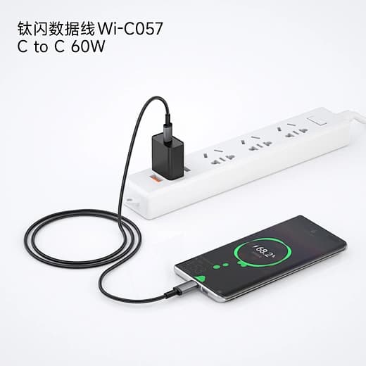 WiWU USB-C to USB-C Charging Cable 60W PD