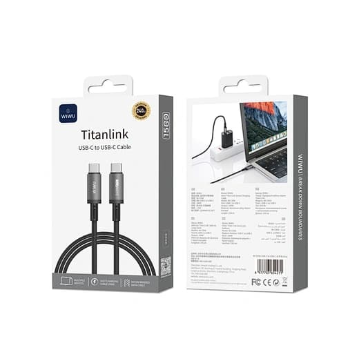 WiWU Titanlink USB-C to USB-C Cable