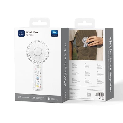 WiWU Wi-FS012 Mini Fan - White