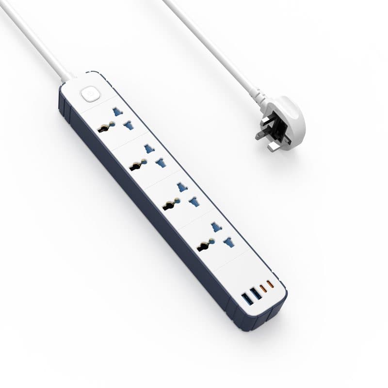 6-Outlet Power Strip with USB Charging Ports
