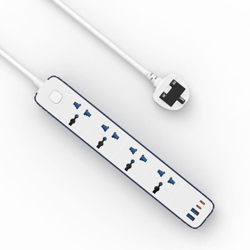 6-Outlet Power Strip with USB Charging Ports