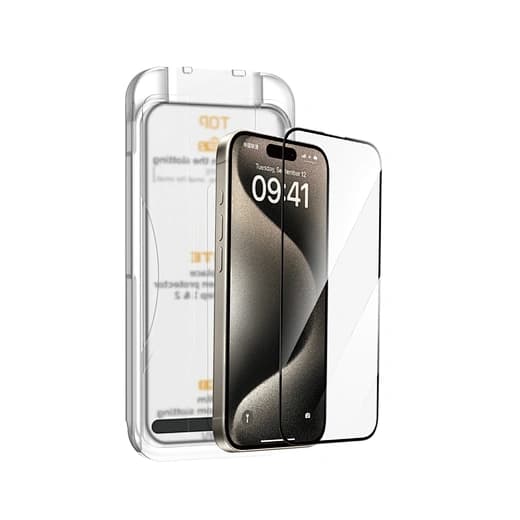 WiWU Wi-SQ009 iPrivacy 360° Easy Install Anti-Peep Tempered Film for iPhone 15 Pro Max