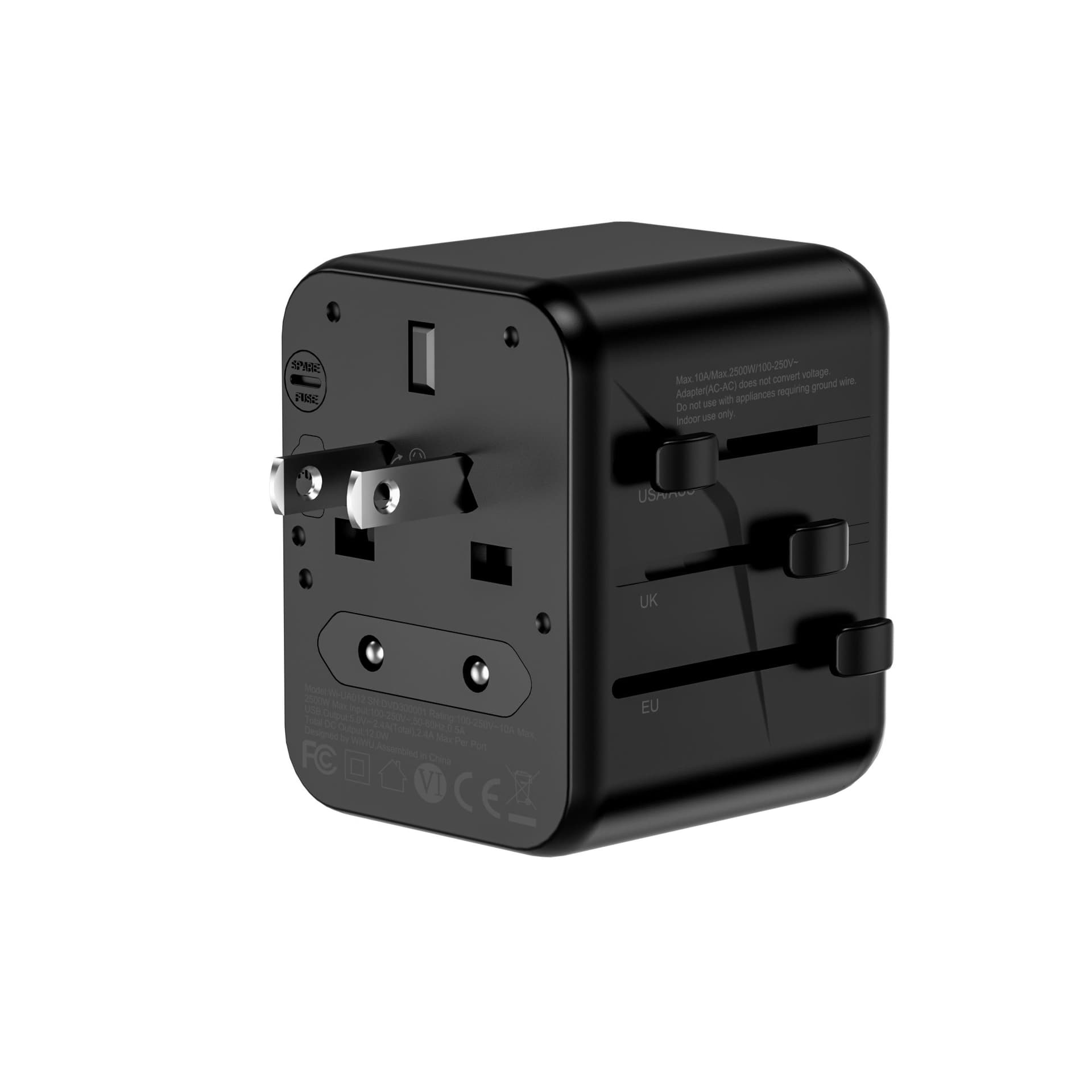 WiWU Wi-UA012 Universal Plug Adapter