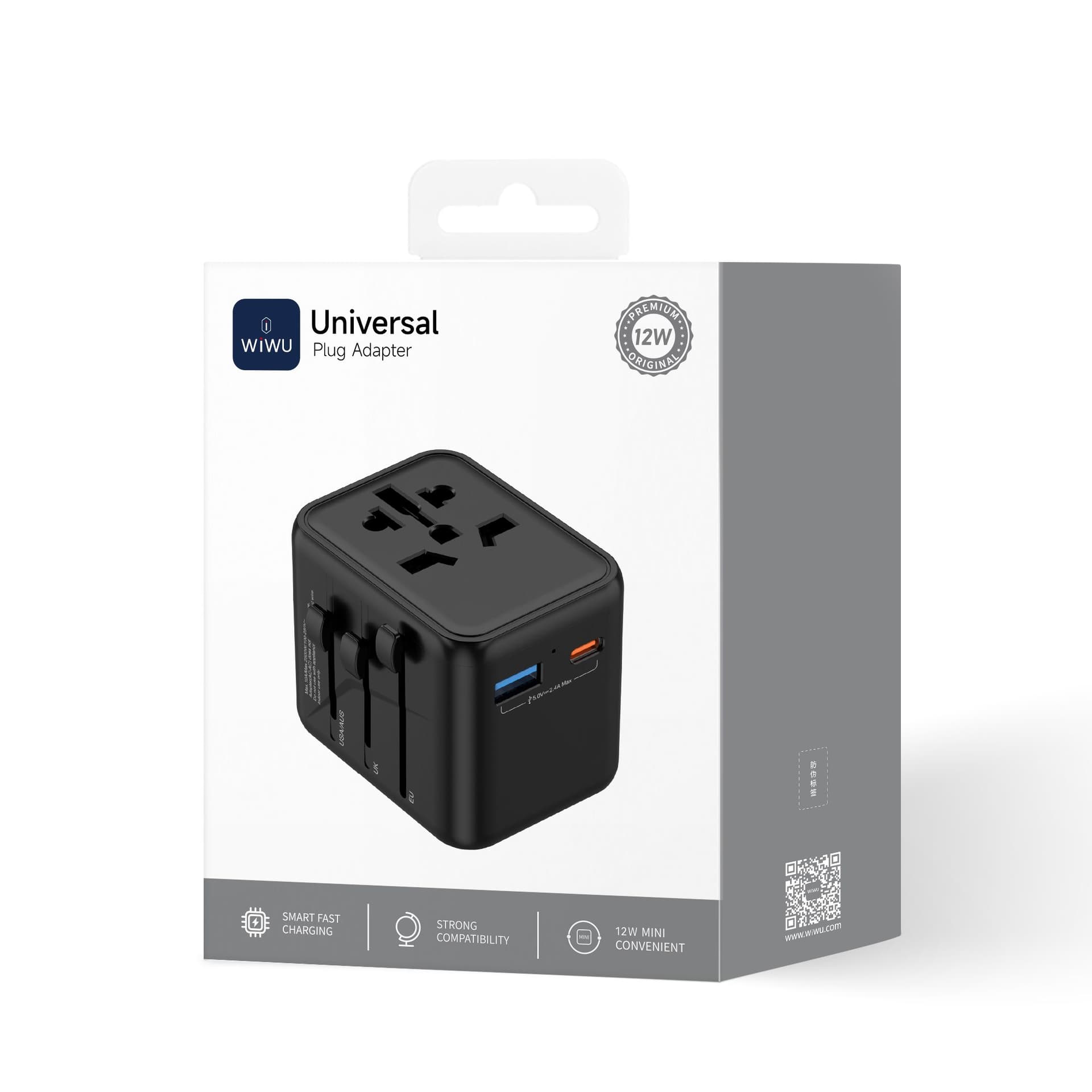 WiWU Wi-UA012 Universal Plug Adapter