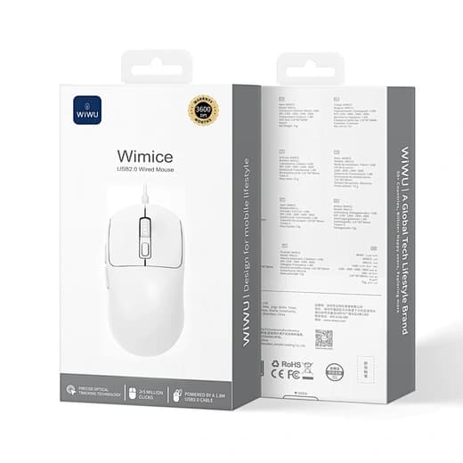 Wired USB Optical Mouse