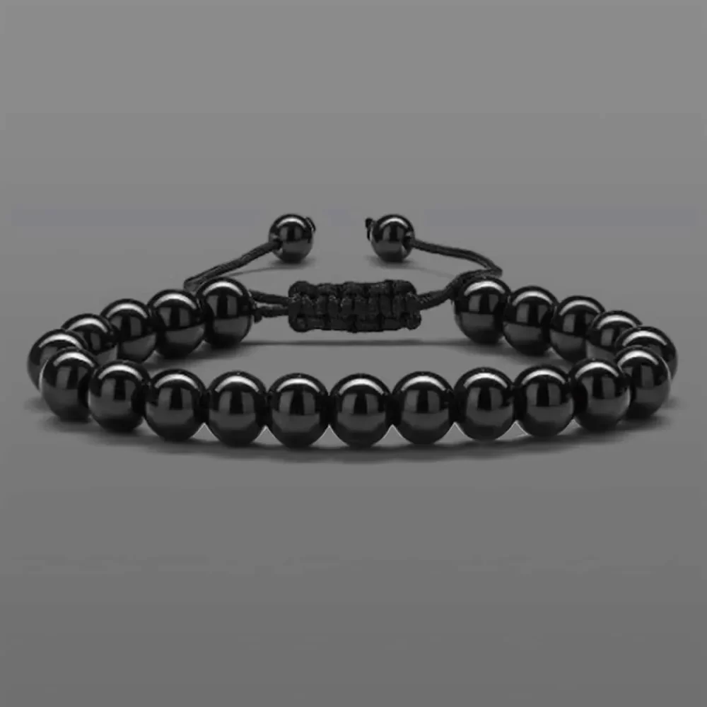 4 Styles Fashionable Malachite Bracelet, Natural Stone Beads Bracelet for Men and Women Valentine's Day Gift - Image 3