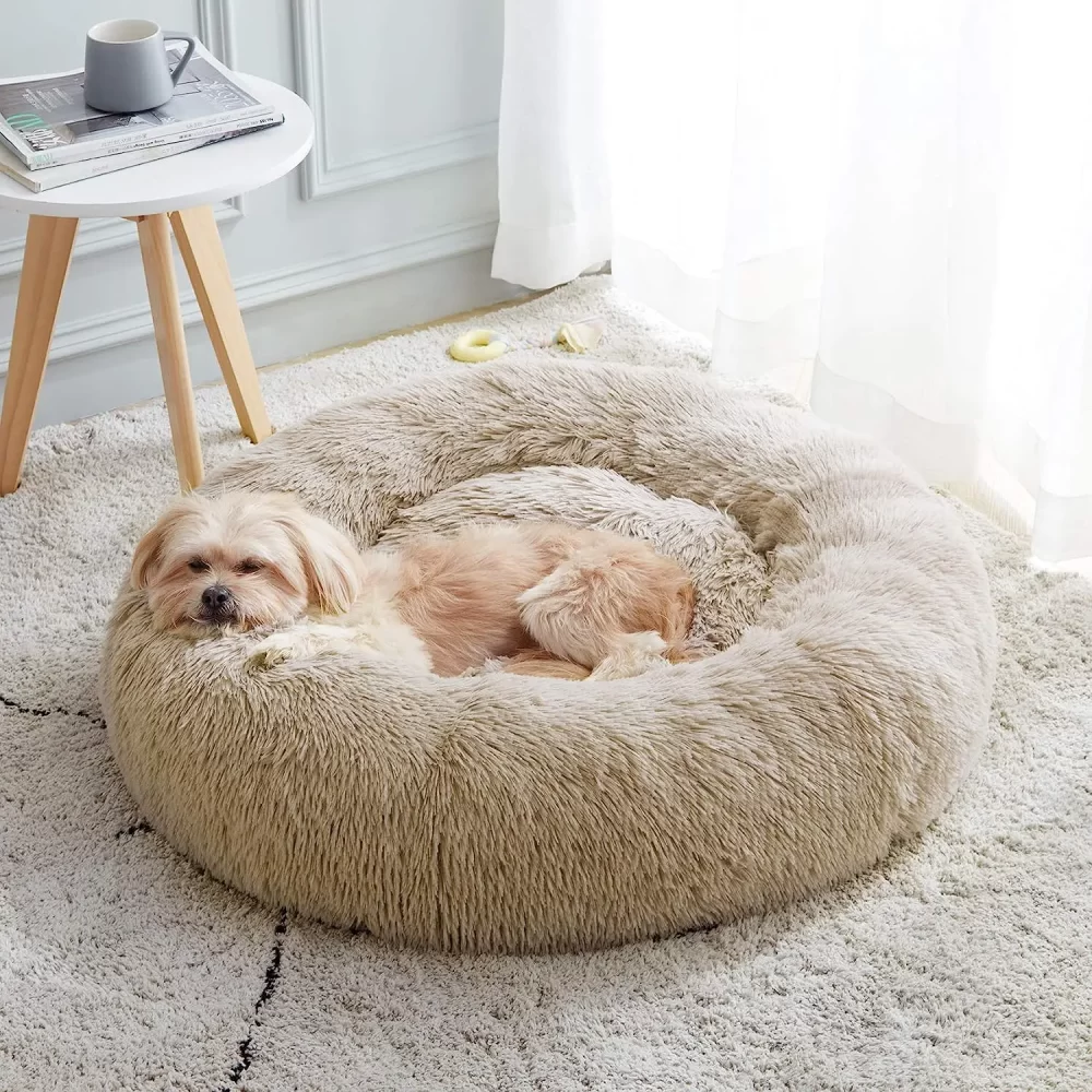 Super Cat Bed Warm Sleeping Cat Nest Soft Long Plush Best Pet Dog Bed for Dogs Basket Cushion Cat Bed Cat Mat Animals Sleeping - Image 4