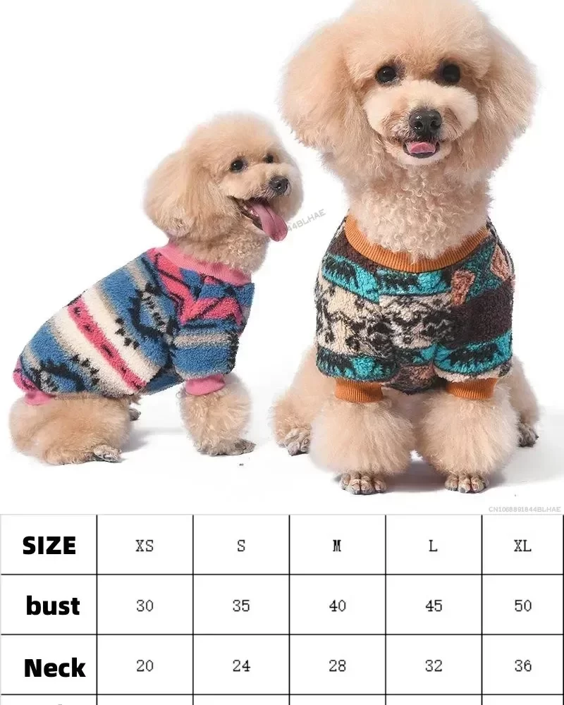 Warm Dog Clothes for Small Dog Coats Jacket Winter Clothes for Dogs Cats Clothing Chihuahua Cartoon Pet Sweater Costume Apparels - Image 6