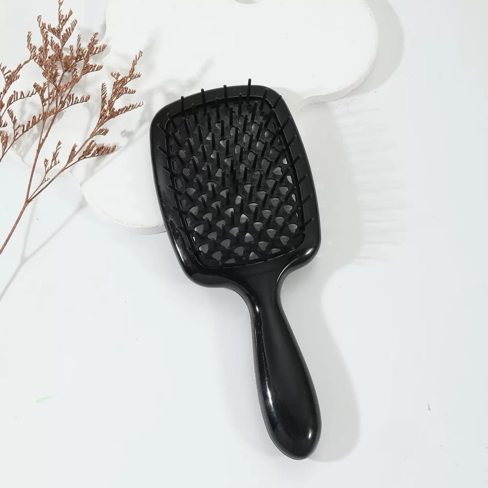 1 piece anti-static tangled hair comb hair massage brush hollow out curly hair brush hair salonhair salon tools - Image 2