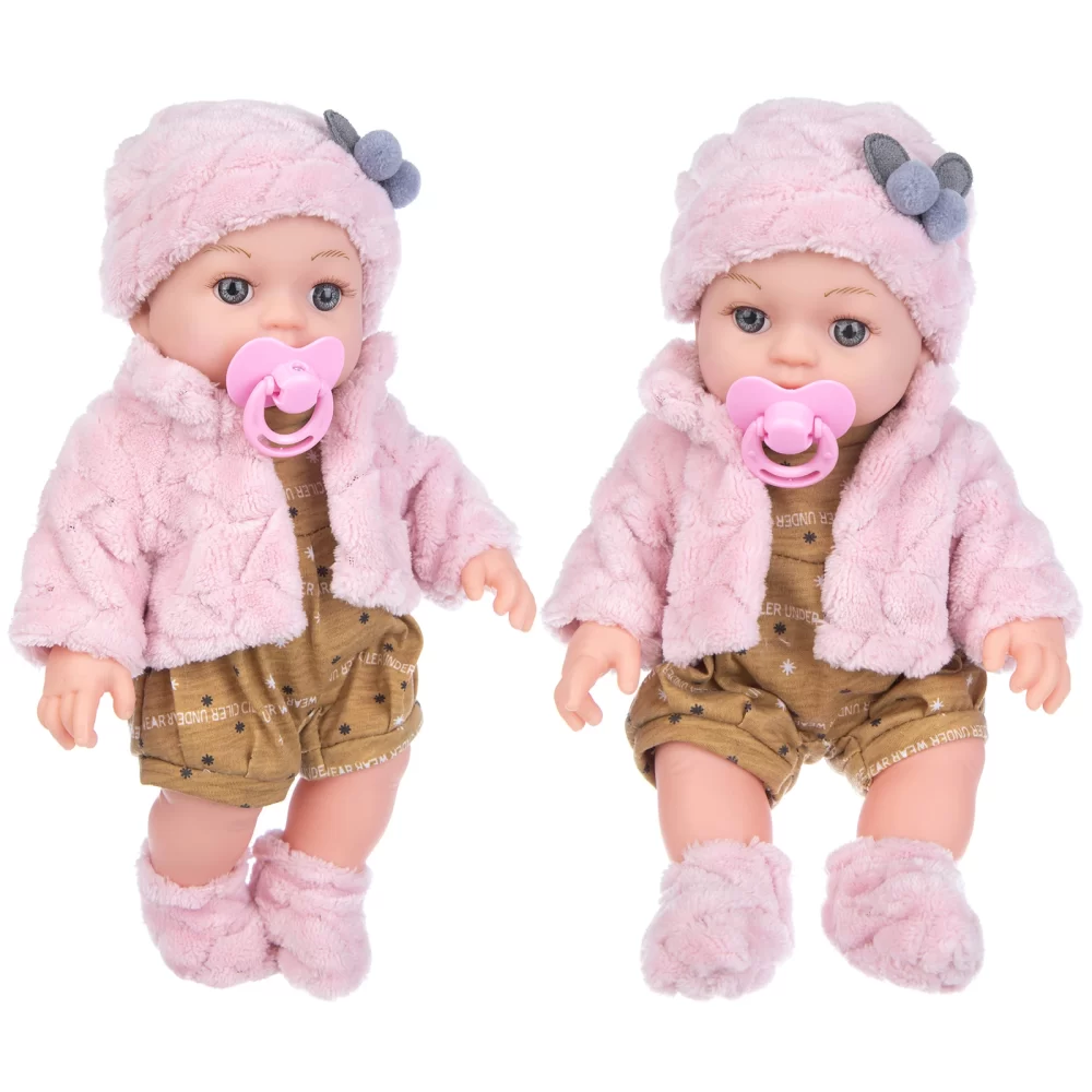 30cm Reborn Doll Can Be Washed, Soft 12inch Baby Doll Limb Movable and Clothes Detachable, Children's Toy Gift - Image 4