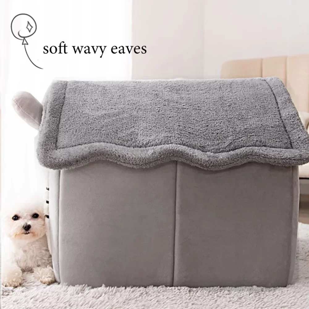 Cat /Dog bed Foldable Pet Sleepping Bed removable and washable cat house kennel for dog house indoor cat nest - Image 5