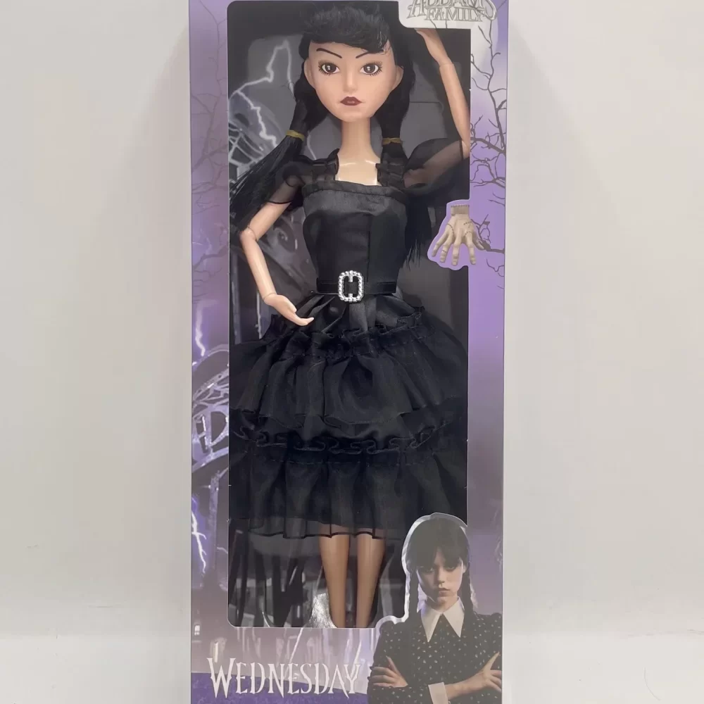 Wednesday Addams Figure Cute Toy Addams Family Doll Room Decoration Model Children's Soothing Toys Birthday Christmas Gift - Image 4