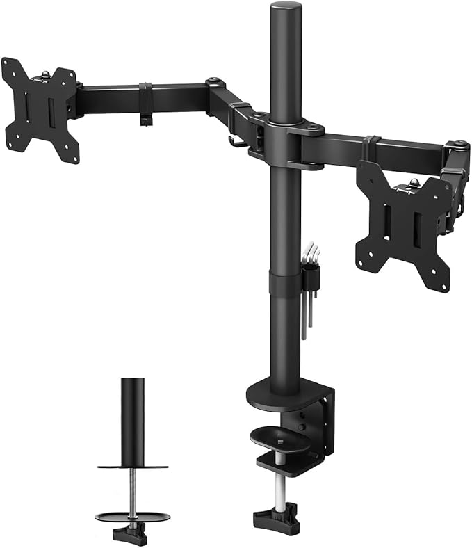 BONTEC Newstar Vesa 1home Double Twin Arm Desk