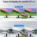 Dell Thunderbolt 4 Dock WD22TB4 130W, Black, DELL-WD22TB4 thumbnail 5
