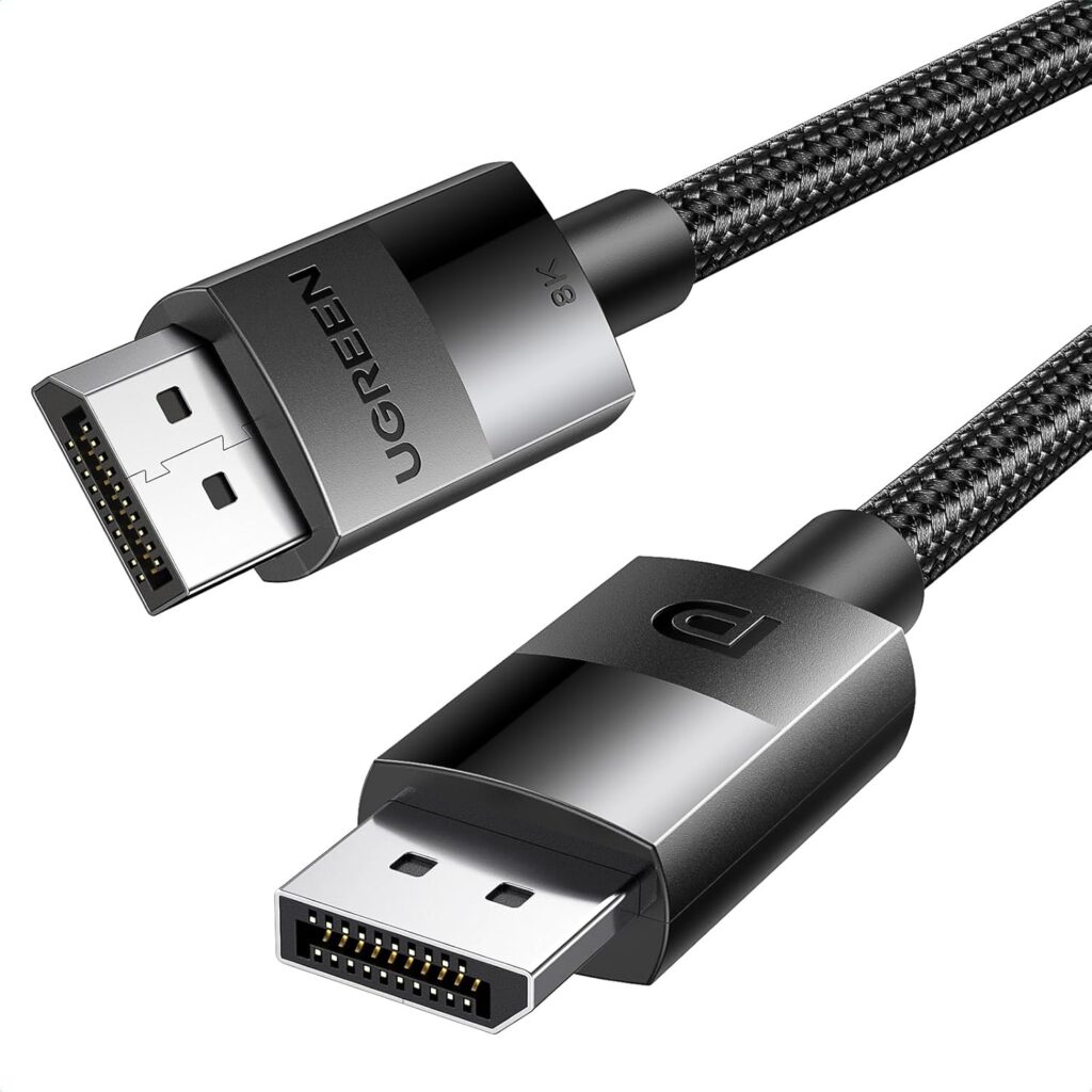 UGREEN 8K DisplayPort Cable 1.4, DP to DP 2M,